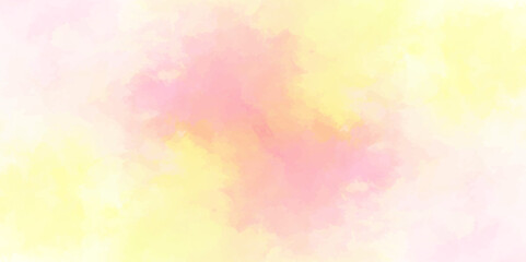 abstract colorful background with bokeh .Delicate sepia background with paint stains watercolor texture .subtle watercolor pink yellow blue gradient illustration.	