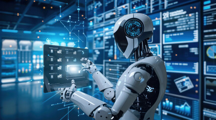 A visual of businesses using AI-powered sales tools to drive efficiency, increase conversion rates, and personalize customer interactions.