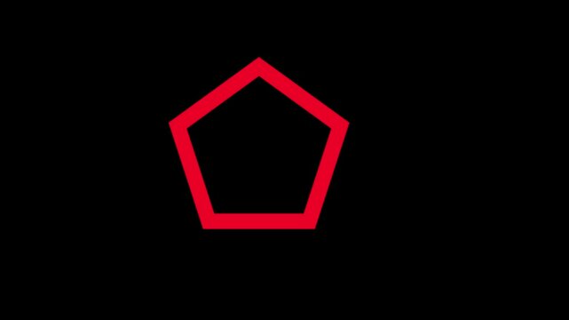polygon icon animated video