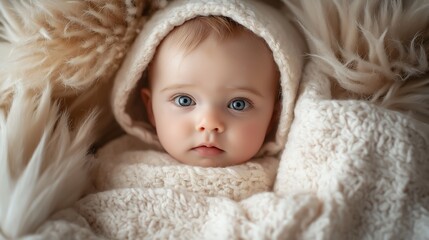 Blankets, onesies, and toys with names or initials.