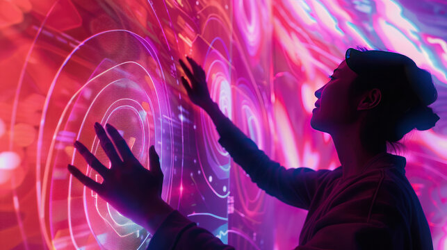 A visual of interactive digital marketing campaigns, from quizzes to immersive experiences that boost customer engagement.