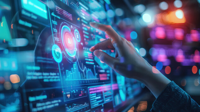 A visual of interactive digital marketing campaigns, from quizzes to immersive experiences that boost customer engagement.