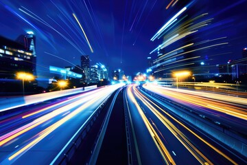 City Lights: A Car Window Reflecting Neon Signs. Double exposure.