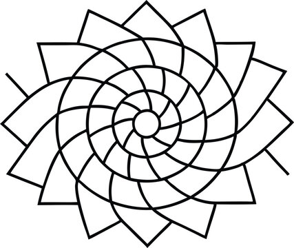 recommend clip art: Dynamic Triangle Spiral Vector Unfolding Endless Geometric Symmetry
                    