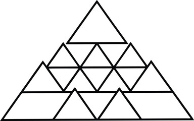 Pyramid Grid Vector Mastery Unleash Symmetry in Geometric Design
