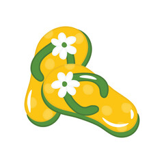 summer c0mfortable flip flops icon