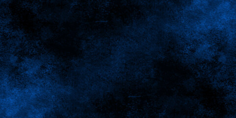 Abstract blue wall grunge background. Nebules blue texture decorative Venetian stucco for backgrounds. deep shiny blue and black dreamlike abstract fantasy under water background. dark blue concrete .