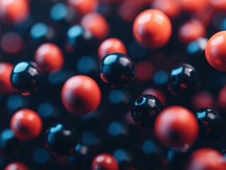 Close-up of nanoparticles being used in advanced sensors, showcasing the role of nanotechnology in smart technology