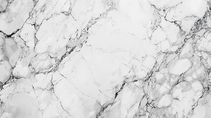 Fototapeta premium Smooth marble in elegant shades of white and gray, ideal for high-end, minimalist backgrounds. The refined texture and color variations create a sophisticated aesthetic for design projects