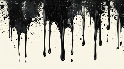 Ink Splatter Art
