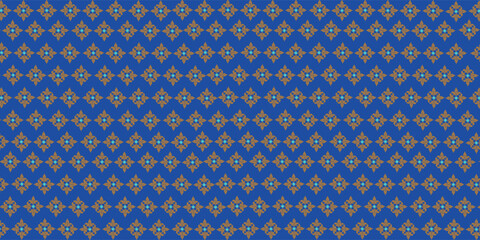seamless pattern with blue stripes
