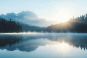 Fototapeta premium Bergsee