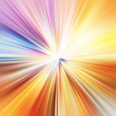 Fototapeta premium Colorful zoom motion effect. Abstract background. Color lines. Colored texture backdrop and banner. Multi color gradient pattern and textured wallpaper.