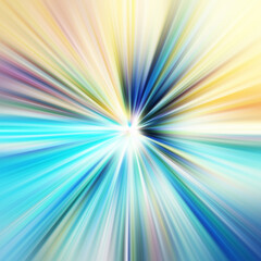 Colorful zoom motion effect. Abstract background. Color lines. Colored texture backdrop and banner. Multi color gradient pattern and textured wallpaper.