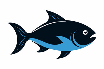 Fototapeta premium Pacu fish vector design on a white background 