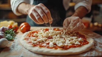 Making Homemade Pizza