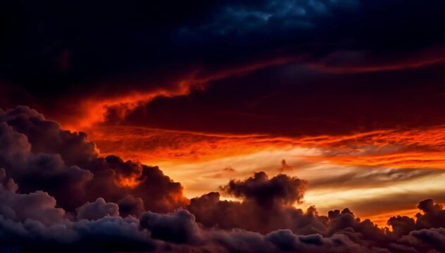 The Clouds Are Flying - Inspirational Nature 