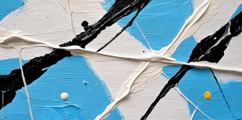 Poster painting on canvas with abstract texture and abstract background.