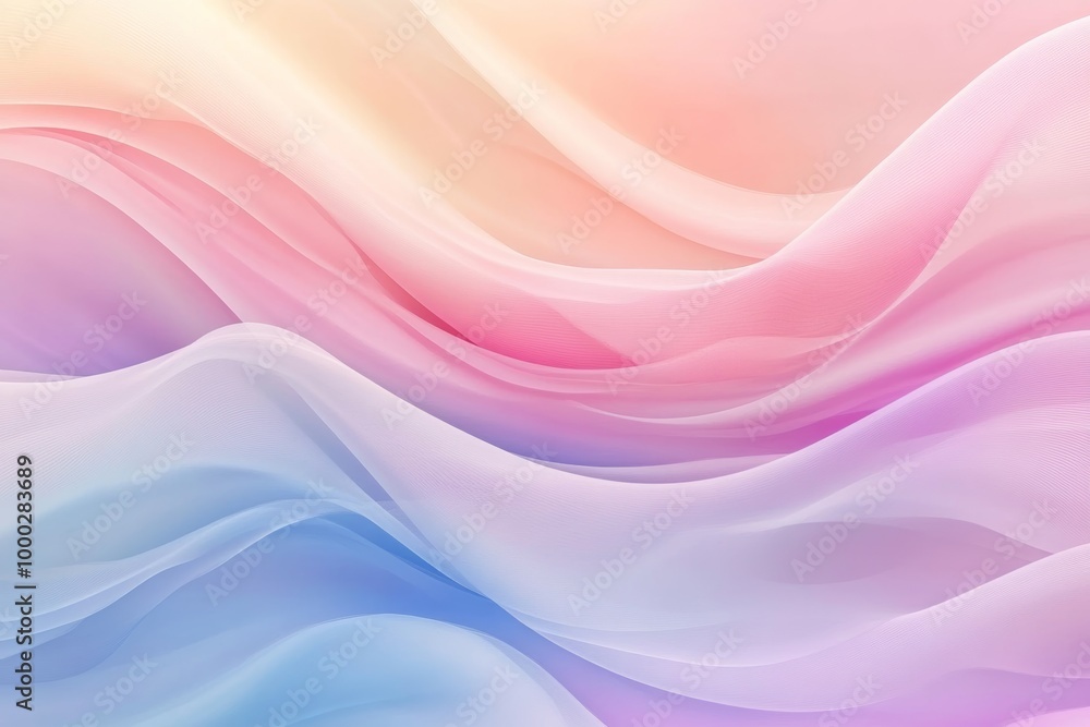 Poster smooth gradient pastel background, abstract colors, no objects