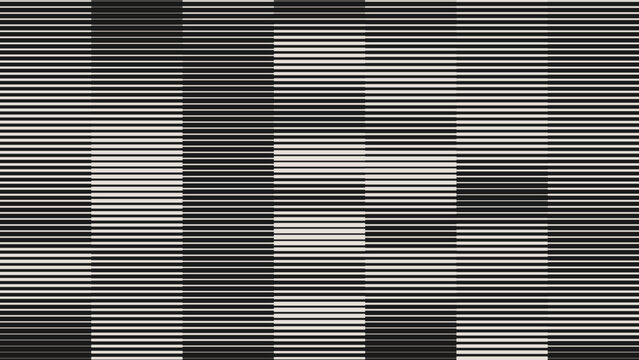 Line Halftone Gradient Effect Pattern. Vertical Straight Lines Background. Black and White Abstract Texture with Parallel Stripes Thick to Thin. Vector Illustration.