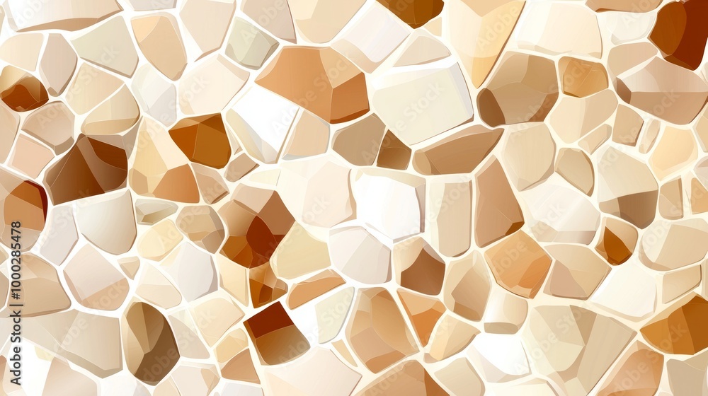 Poster the seamless texture of terrazzo marble flooring. background of concrete walls with a pattern of mul