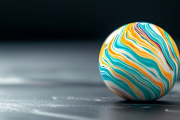 Fototapeta premium In this abstract background, half soap bubble balls are arranged in a semicircle. It is a model of a space or planets universe cosmic.