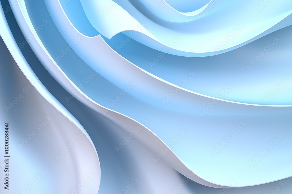 Aufkleber the composition is composed of curved elements with an abstract background