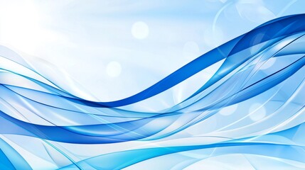 Naklejka premium This background element is abstract blue on black. Fractal graphics. This composed of glowing lines and motion blur traces. This concept represents motion and innovation.