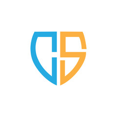 Fototapeta premium initial sc letter logo design vector template for business and monogram