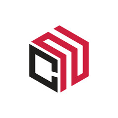 initial cn letter logo design for any business and monogram