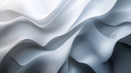 Fototapeta premium Abstract Flowing Fabric