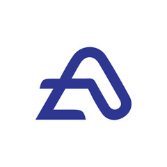 Ea letter logo design vector template