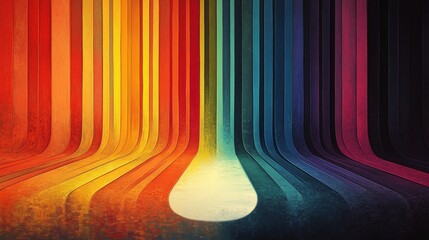 Colorful Abstract Gradient Art