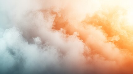 Obraz premium Abstract Gradient Smoke Art Background