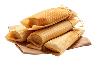 Tamale isolated on transparent background