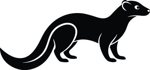 mongoose silhouette icon - Transparent Background Clip art