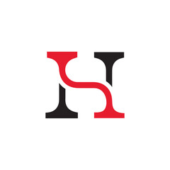 Letter H initial logo design vector template for any business and monogram