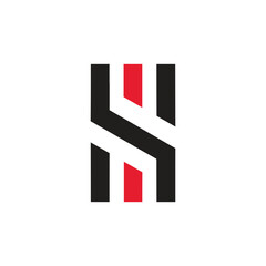 Letter H initial logo design vector template for any business and monogram