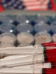 Assorted red, white and Blue Shots Perfect for Festive Gatherings at patriotic events