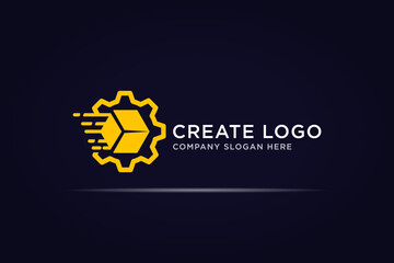 gear box delivery logo