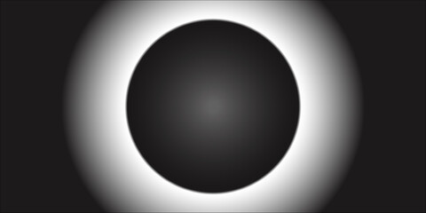  wallpaper, banner, label etc. Overlay png designball on black background with space for text

