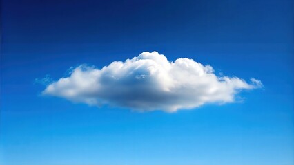 Obraz premium Fluffy Clouds in the Skyline: Majestic Cloud Formations and Scenic Sky Views for Atmospheric Visuals for Poster and Digital Design Projects