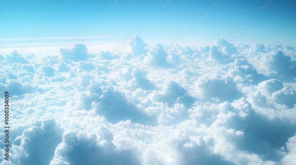 Canvas Prints Sky High Above the Clouds