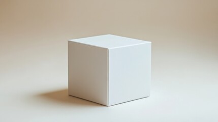 White Minimalist Box