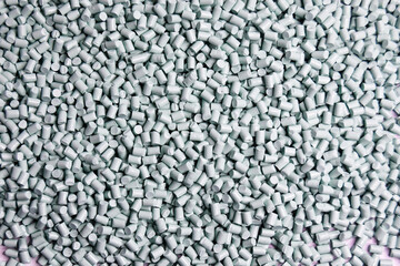 Gray green masterbatch granules, this polymer is a coloring agent for products in the plastics...