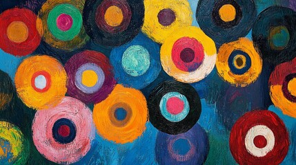 Fototapeta premium Abstract Circular Art
