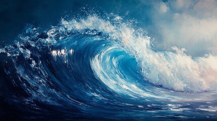 Ocean Wave Art