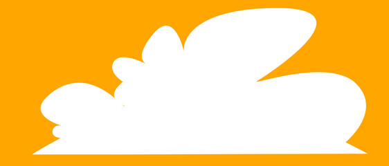 set of clouds element  for illustration decoration white sky with other varian