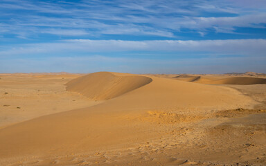 Exposure of the Namib Desert done in Namibia, is considered the oldest desert in the world and contains the world's driest regions being the only coastal desert influenced by fog