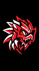 Cheetah Running in Black and White